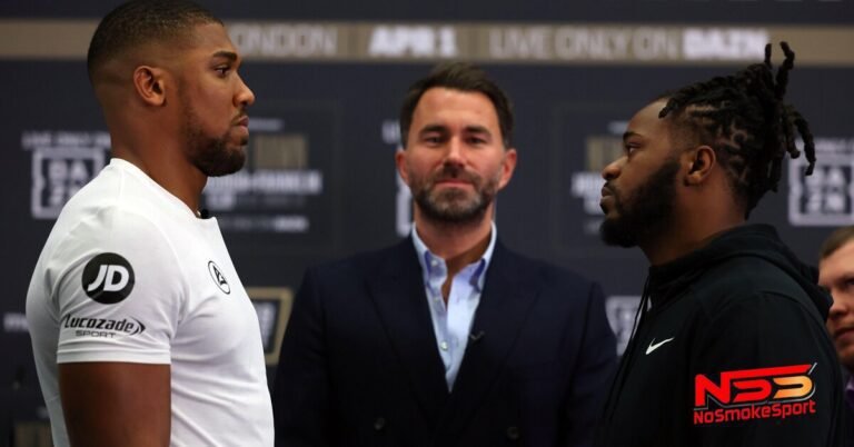 How To Watch Anthony Joshua vs Jermaine Franklin On Sky