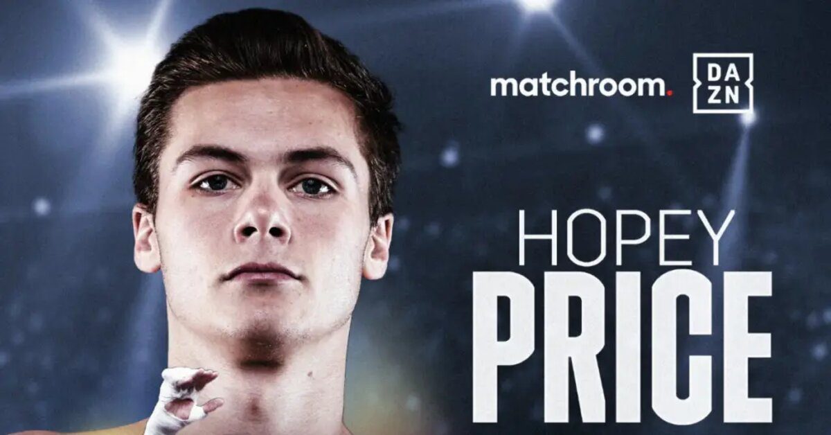 LEEDS SUPER-BANTAMWEIGHT STAR HOPEY PRICE SIGNS NEW MULTI-FIGHT PROMOTIONAL DEAL WITH MATCHROOM