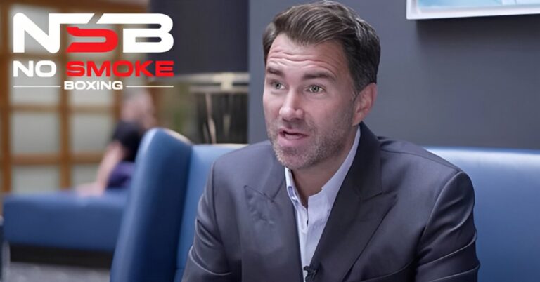 Eddie Hearn Reveals Major Heavyweight Fight He Wants To Make For June 3 In The Middle East