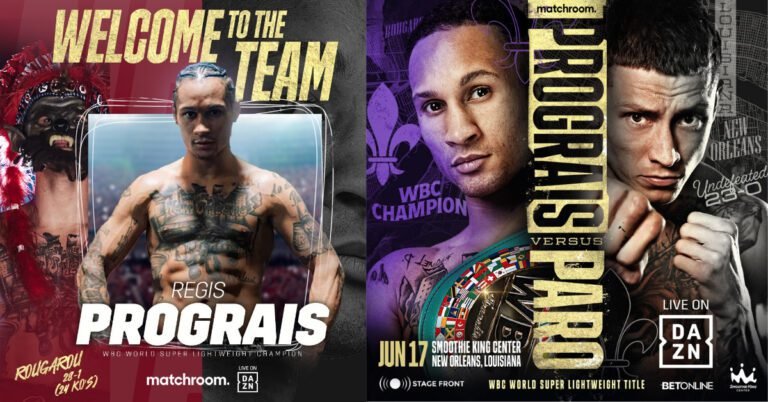 Regis Prograis Signs 3 Fight Deal With Eddie Hearn, Fights June 17 Against Liam Paro