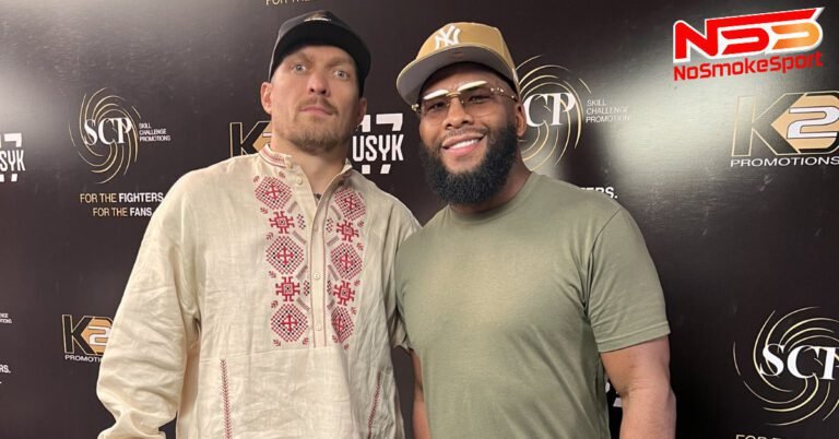 Leaked Photos: Oleksandr Usyk Saudi Arabia Skills Challenge Signing