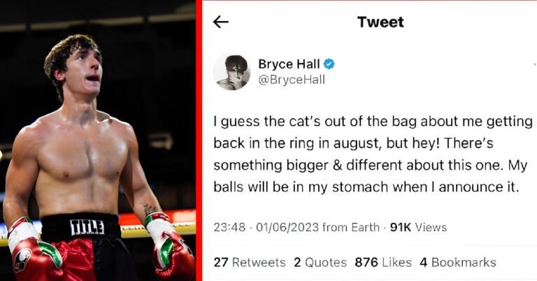 Bryce Hall Teases Influencer Boxing Return – Who And Where Will He Fight?