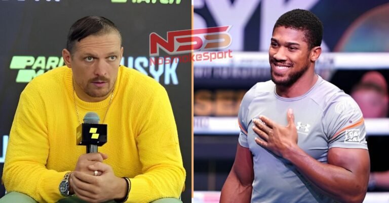 Oleksandr Usyk Passionately Defends Former Opponent Anthony Joshua From Critics