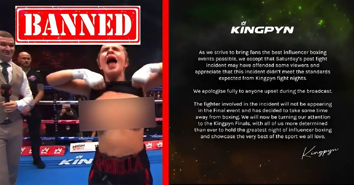 Daniella Hemsley BANNED From Kingpyn Boxing After X-Rated Moment During The Semi-Finals