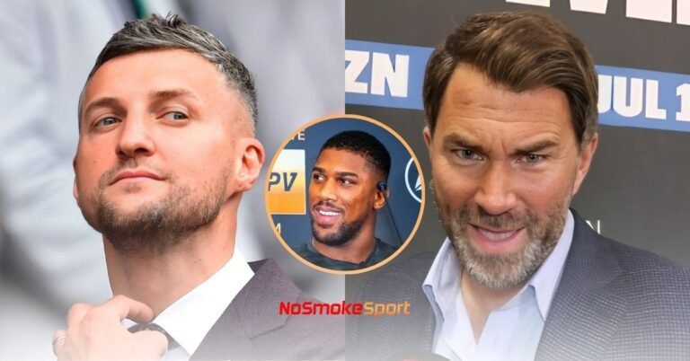 Eddie Hearn Addresses Carl Froch Comments On The AJ & Rob McCracken Situation
