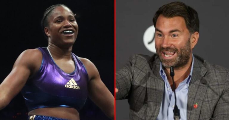 "He's Doing A Terrible Job At Promoting", Caroline Dubois Slams Eddie Hearn, Labels Him Delusional