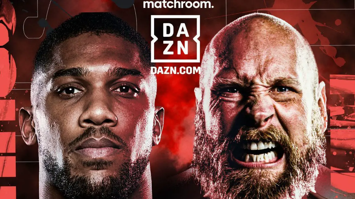 BREAKING: Anthony Joshua Will Face Robert Helenius This Saturday At The O2 Live On DAZN