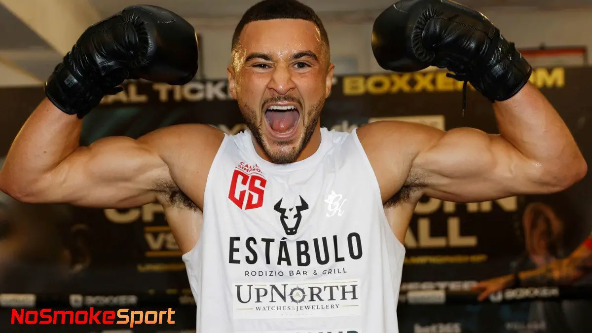 Callum Simpson Excited To Be Involved In "Explosive Fight" With Germaine Brown