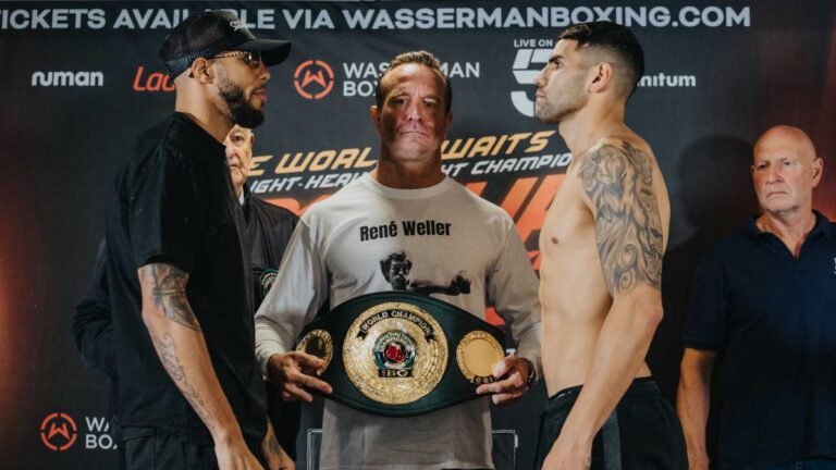 Arthur vs Suarez Running Order, Start Time, Undercard And Main Event Ring Walks