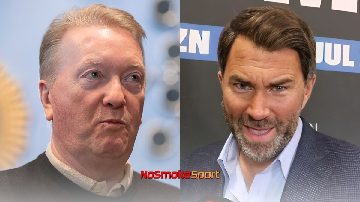 Eddie Hearn Responds to Frank Warren Joshua Declined Ngannou Fight