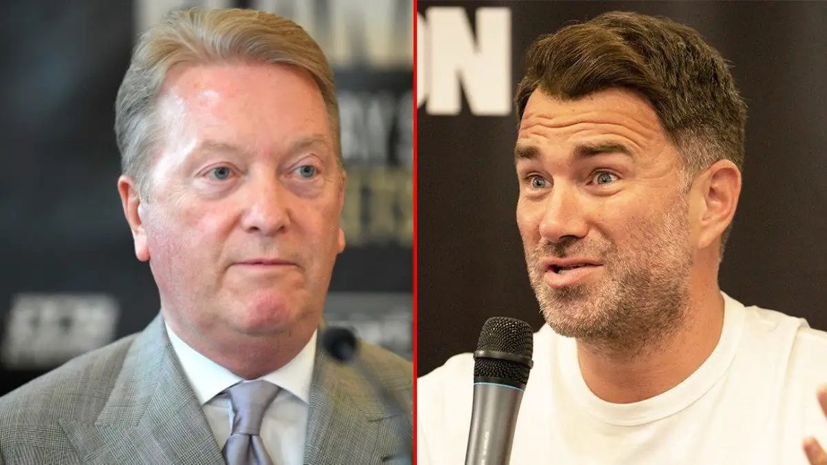 Eddie Hearn FIRES BACK At Frank Warren, "You're Always Gonna Get Attacked By Small Hall Promoters"