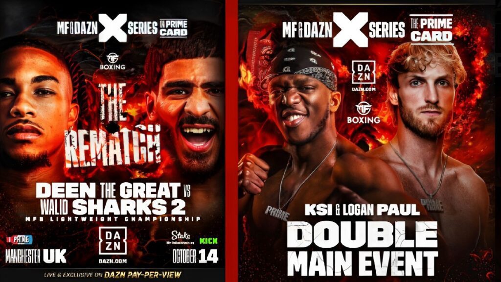 Deen The Great Vs Walid Sharks Rematch ANNOUNCED - Fight To Take Place On October 14th Prime Card