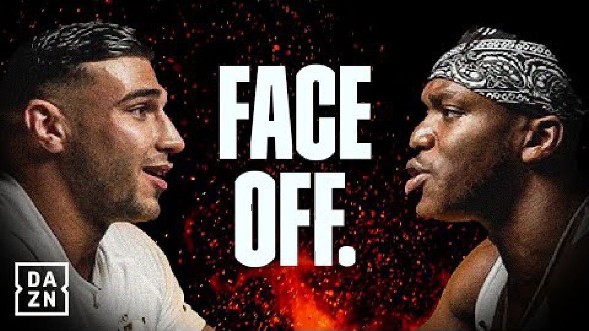 KSI And Tommy Fury Exchange Fiery Words in Explosive Face-Off Ahead Of Their Fight