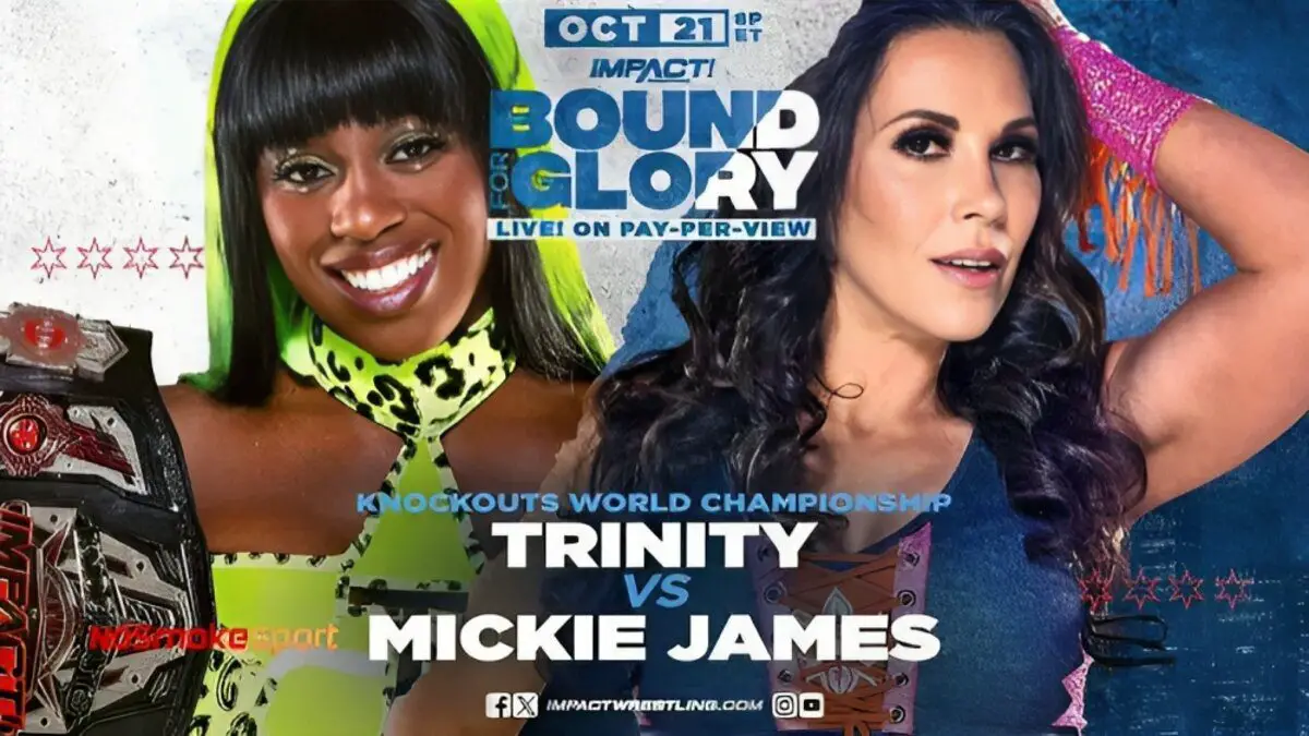 Trinity To Defend Title Against Mickie James At IMPACT Bound For Glory 2023 news