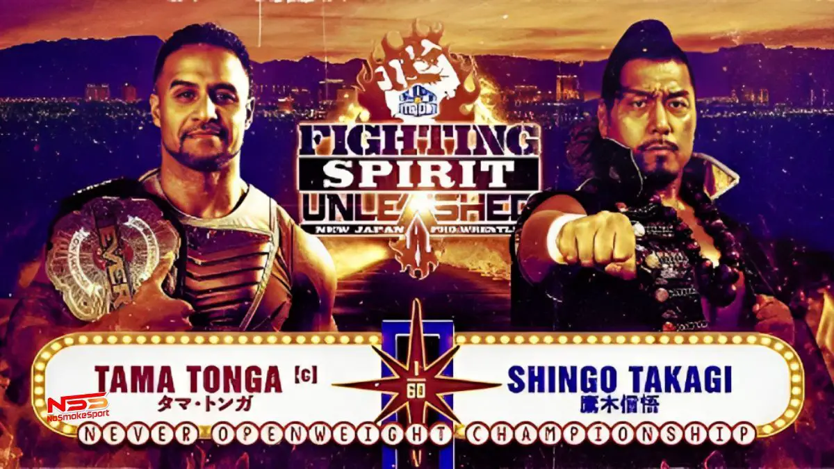 NJPW Fighting Spirit Unleashed Card