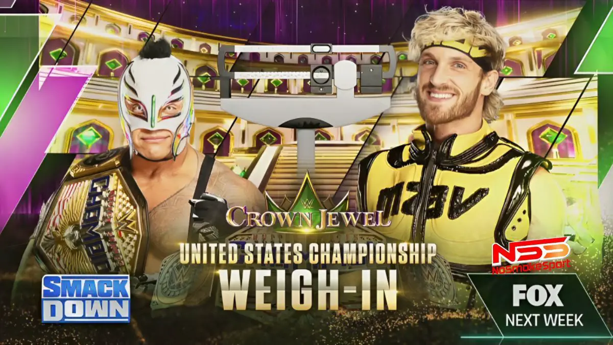 Rey Mysterio And Logan Paul To Have Weigh In Ahead Of Crown Jewel