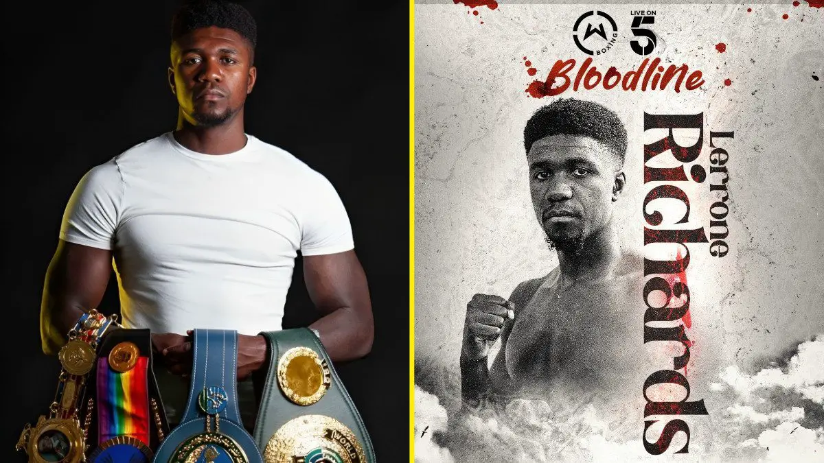 Lerrone Richards Signs With Wasserman Boxing, Returns Nov 10 In Brighton Live On Channel 5