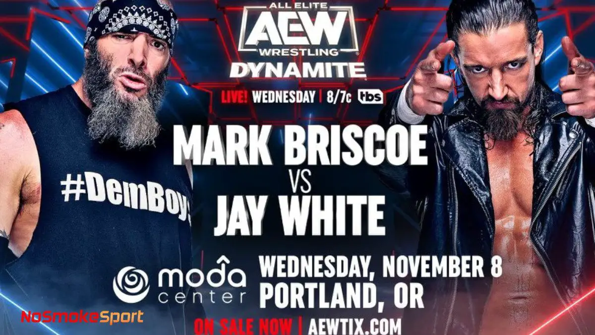 Mark Briscoe vs. Jay White Official For11/8 AEW Dynamite