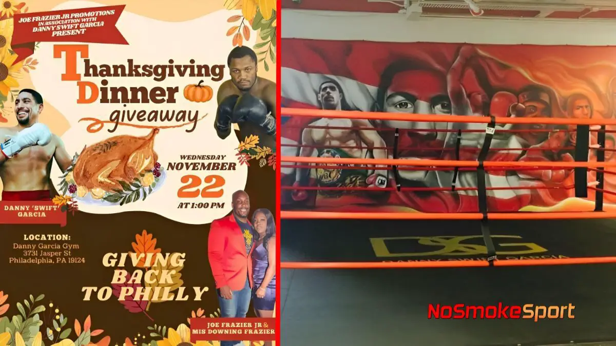 Legend's Son & Ex-Champ Host Thanksgiving Giveaway at Philly Boxing Gym