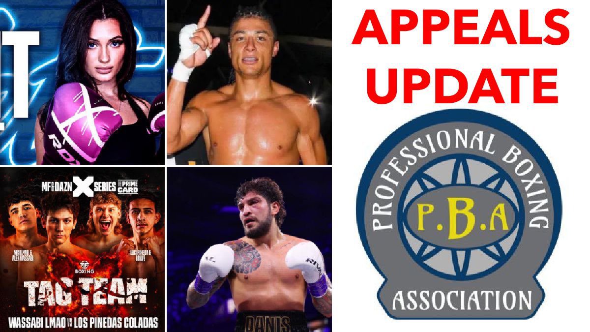 Misfits Boxing Prime Card All 4 Appeals UPDATE - Dillon Danis, Alex Wassabi, ChaseDemoor & More