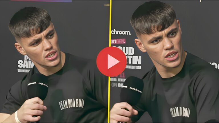 "Chris Eubank Jr off Wish", Undefeated Boxer Mark Dickinson Goes On HUGE Rant At Press Conference