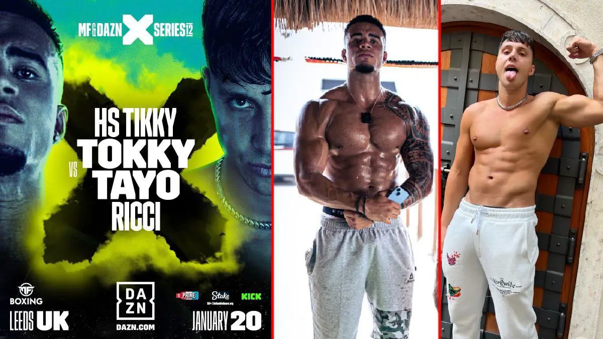 HSTikkyTokky Vs Tayo Ricci Boxing Fight ANNOUNCED For January 20th In Leeds