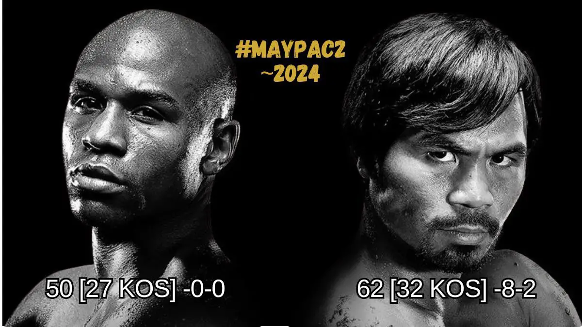 Floyd Mayweather and Manny Pacquiao gearing up for their 2024 rematch
