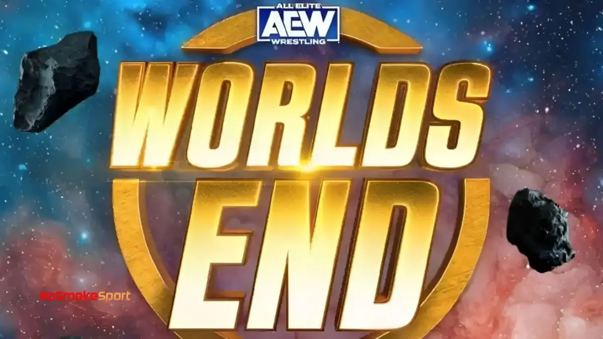 Highlight from AEW Worlds End 2023 featuring top wrestlers in action