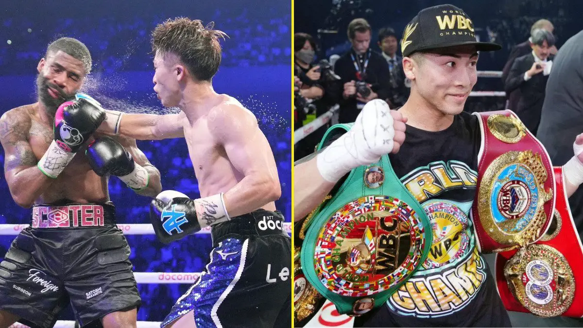 Naoya Inoue, celebrated as the 2023 Men's Fighter of the Year