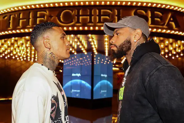 Conor Benn vs Peter Dobson Face-Off: Undefeated Pair Exchange Words Ahead Of Saturday's Welterweight Fight In Las Vegas