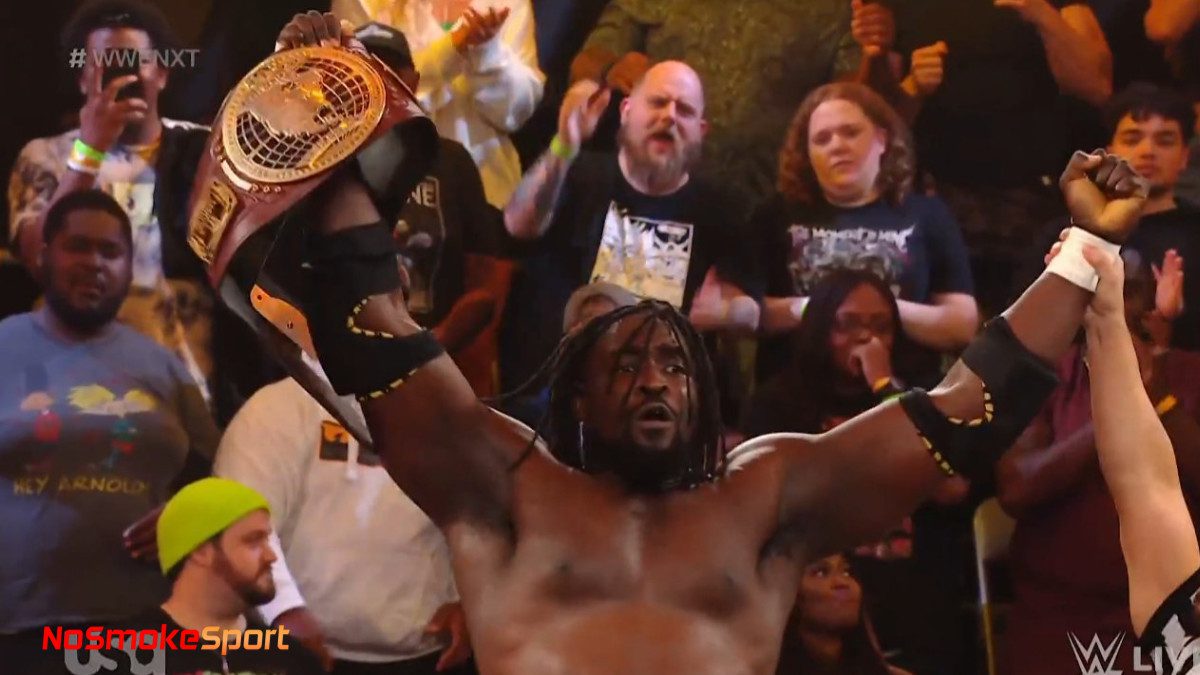 Oba Femi Crowned North American Champion On 1/9/24 WWE NXT