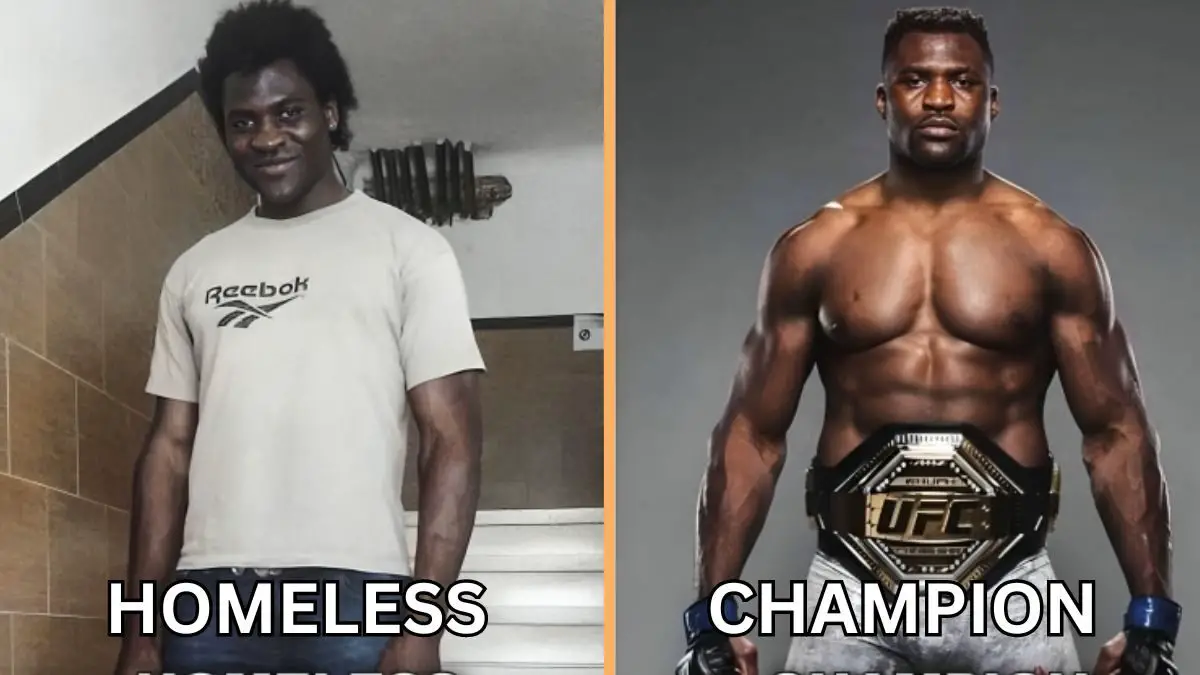 Francis Ngannou, from his early struggles to becoming UFC Heavyweight Champion