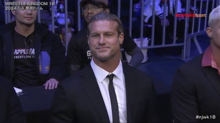 Nick Nemeth (Dolph Ziggler) Appears At Wrestle Kingdom 18