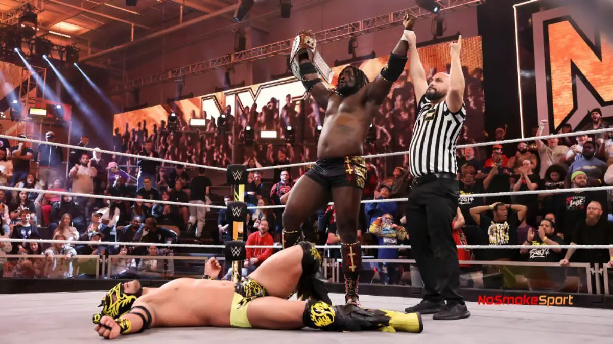 Oba Femi Made History By Winning The NXT North American Championship