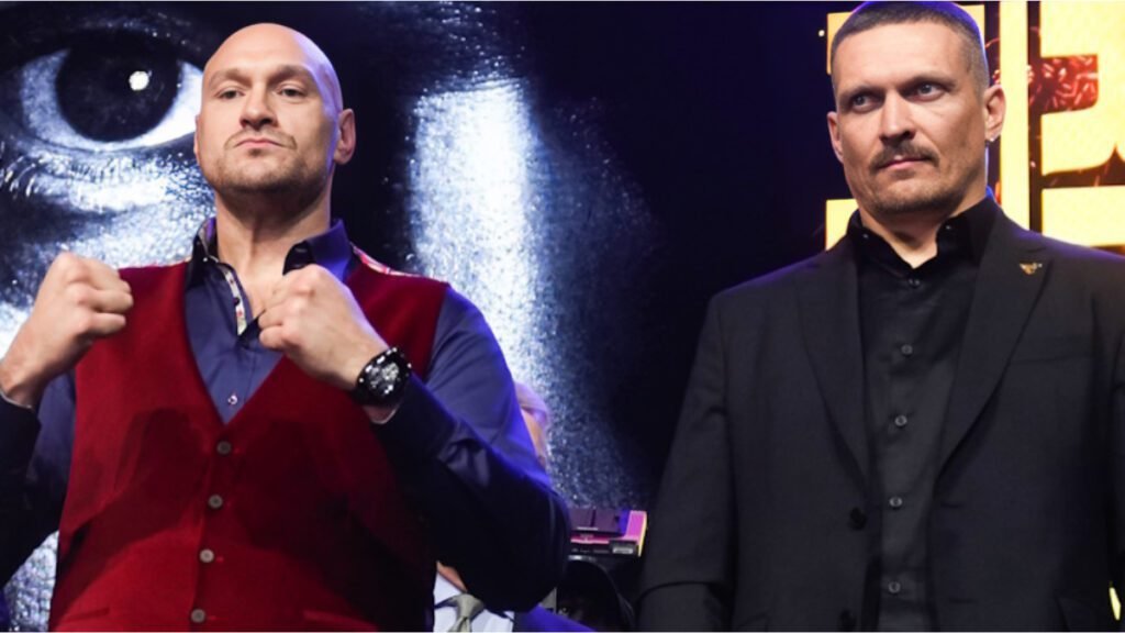 Fury usyk undercard uk time