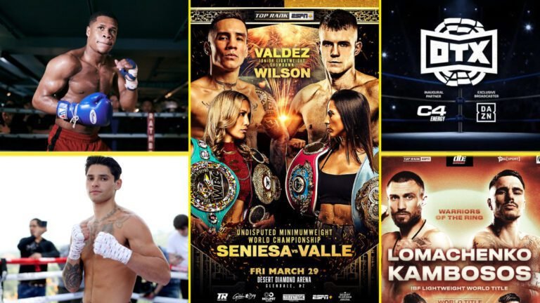 Boxing Updates: Haney vs Garcia, Overtime Boxing Announces 2024 Plans, Valdez vs Wilson and MORE