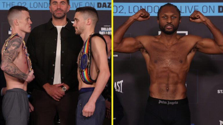 Dillon vs Bellotti Running Order, Live Stream, Start Times, Fight Card, And Main Event Ring Walks