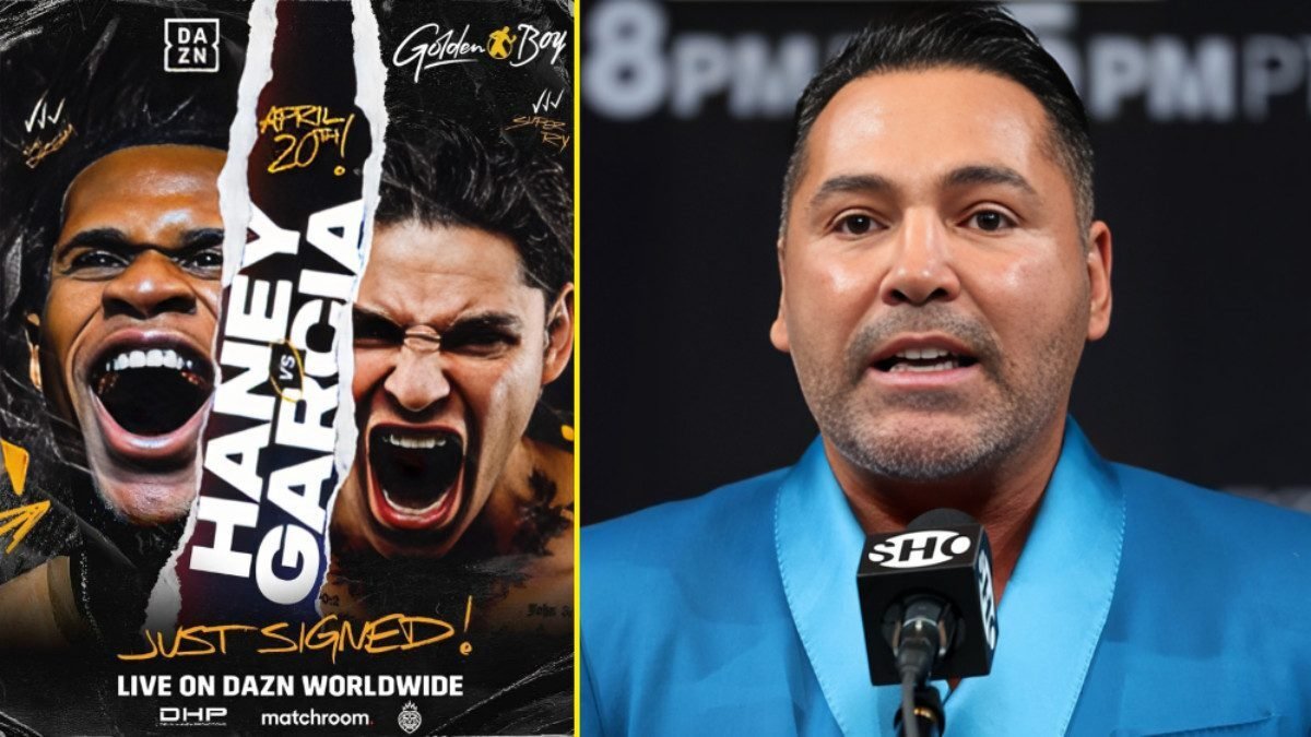 Oscar De La Hoya Makes CONFIDENT Prediction For Haney vs Garcia PPV Buys