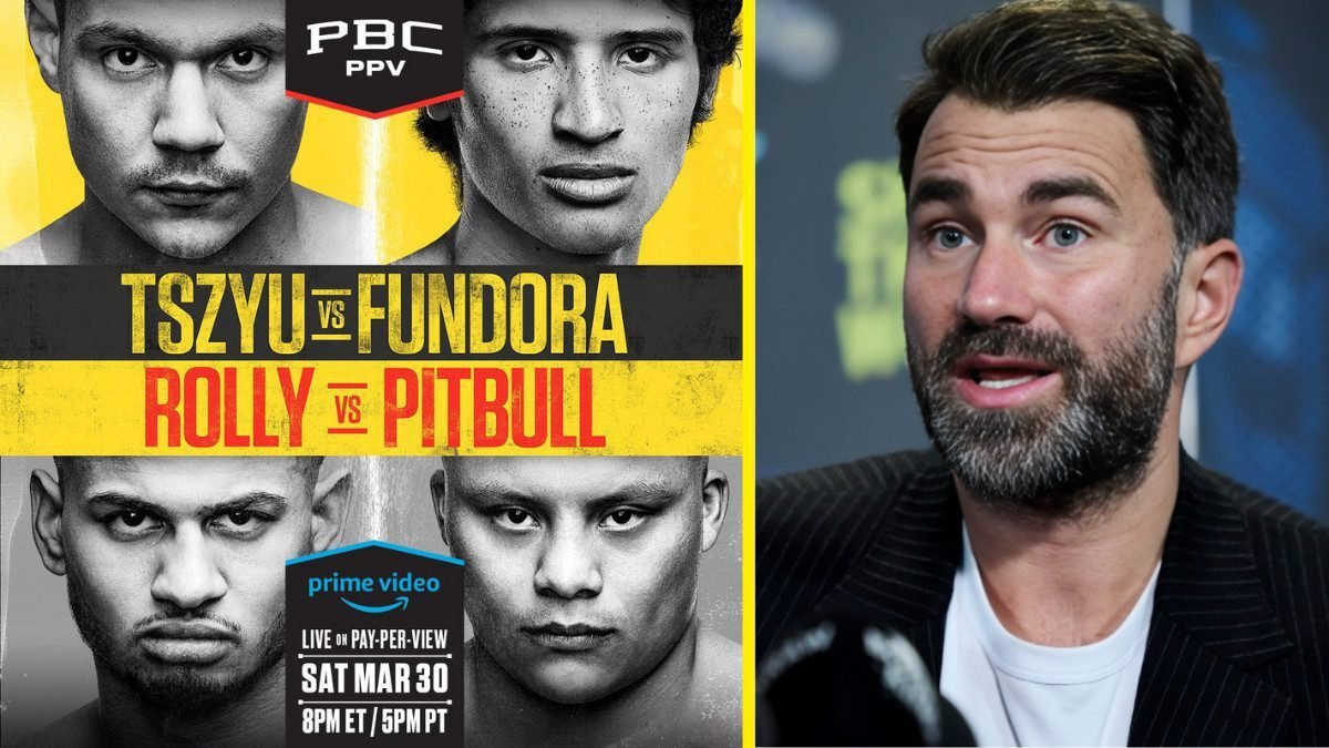 Tszyu vs Fundora PPV Buys: Rival Promoter Eddie Hearn Predicts Failure For PBC's First Fight Card On Amazon Prime