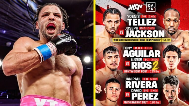 Yoenis Tellez vs Joseph Jackson Headlines Stacked Most Valuable Prospects VI Fight Card On April 26