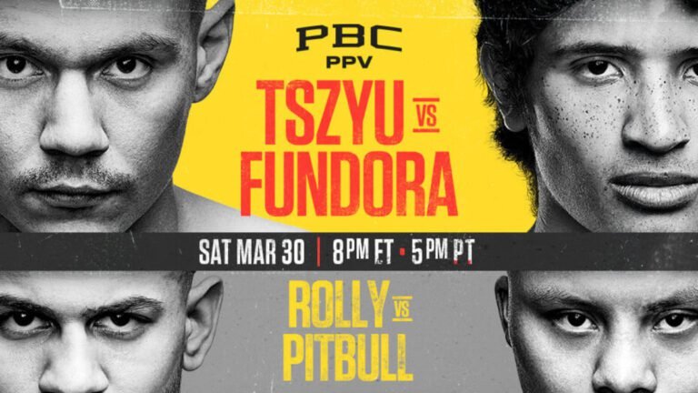 Tszyu vs Fundora UK TV CONFIRMED