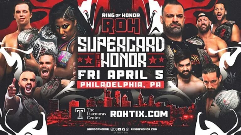 ROH Supercard Of Honor 2024 Results