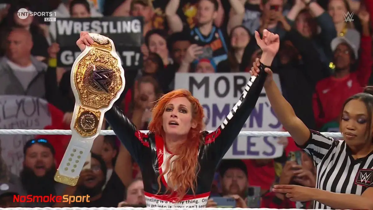 WWE RAW: Becky Lynch Becomes Women's World Champion