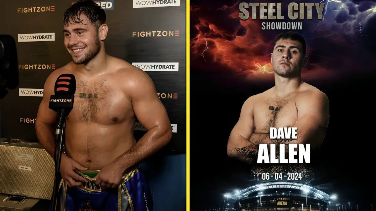 Fan-Favourite Heavyweight Dave Allen Is Back In Action This Weekend