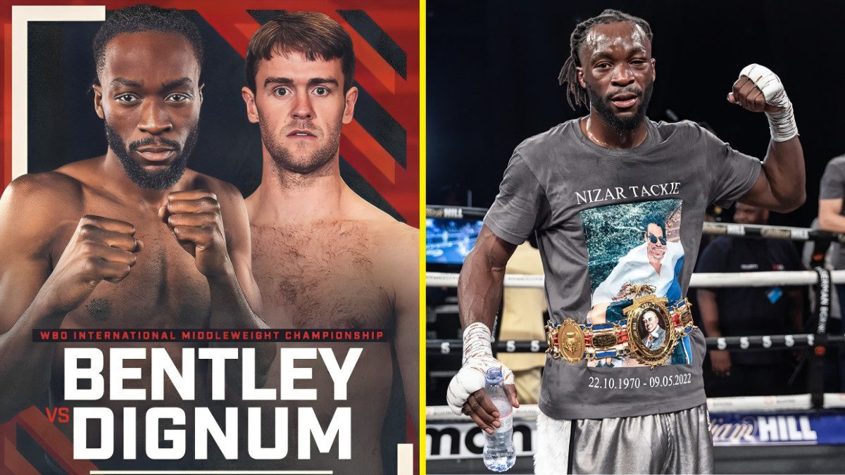 Bentley vs Dignum Undercard, Start Time, Fight Date, TV Channel, Ring Walks