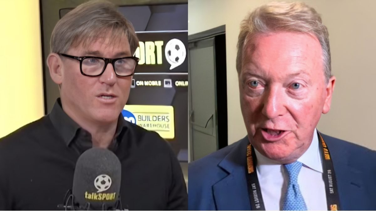 Frank Warren explodes at Simon Jordan over Tyson Fury image