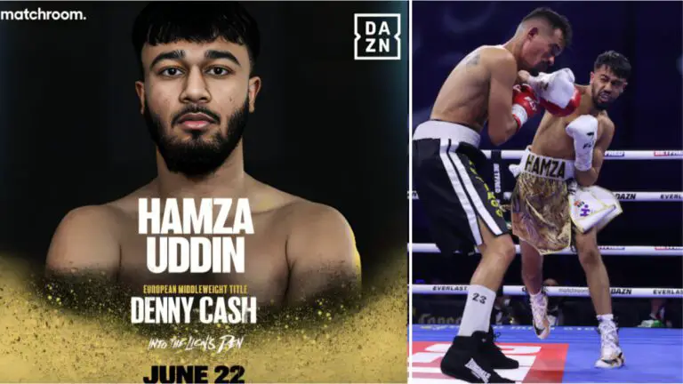 Eddie Hearn ‘Buzzing’ For New Rising Star Hamza Uddin In His Stable