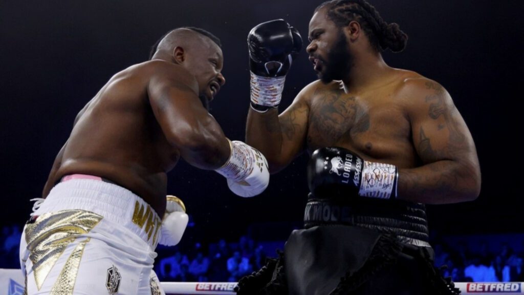 Jermaine Franklin lost a controversial majority decision to Dillian Whyte at the Wembley Arena in 2022.