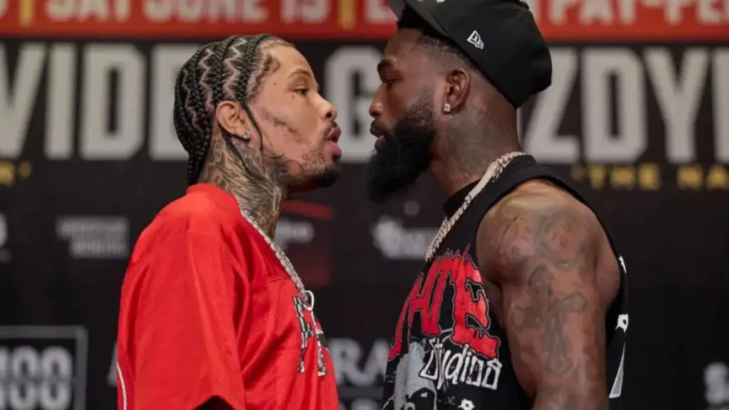 Gervonta Davis and Frank Martin came head to head at a launch press conference last month