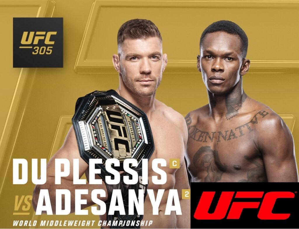 Dricus du Plessis vs Israel Adesanya